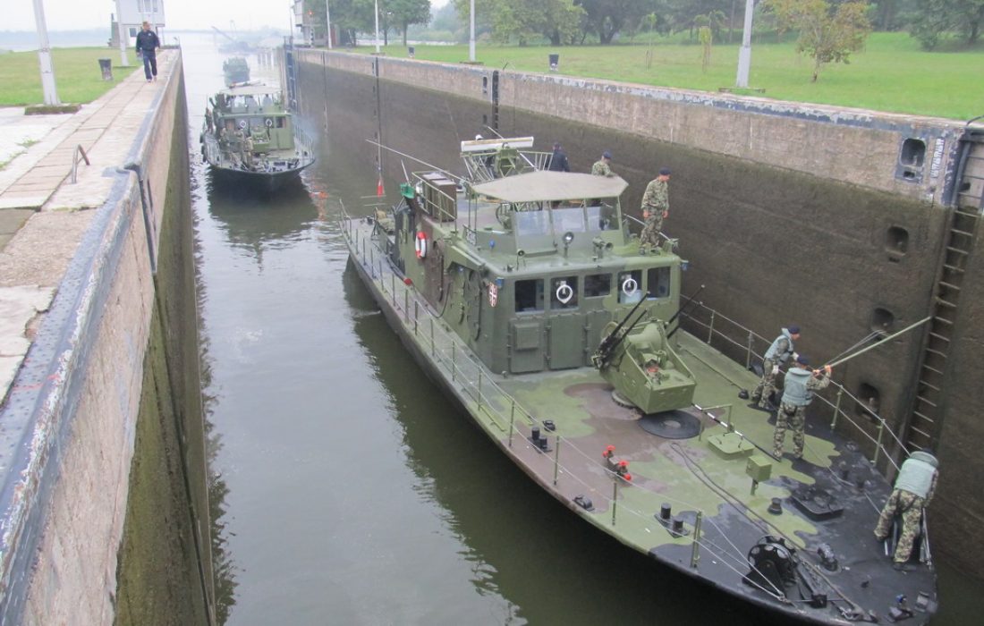 Vojska Srbije pregledala Bačke kanale