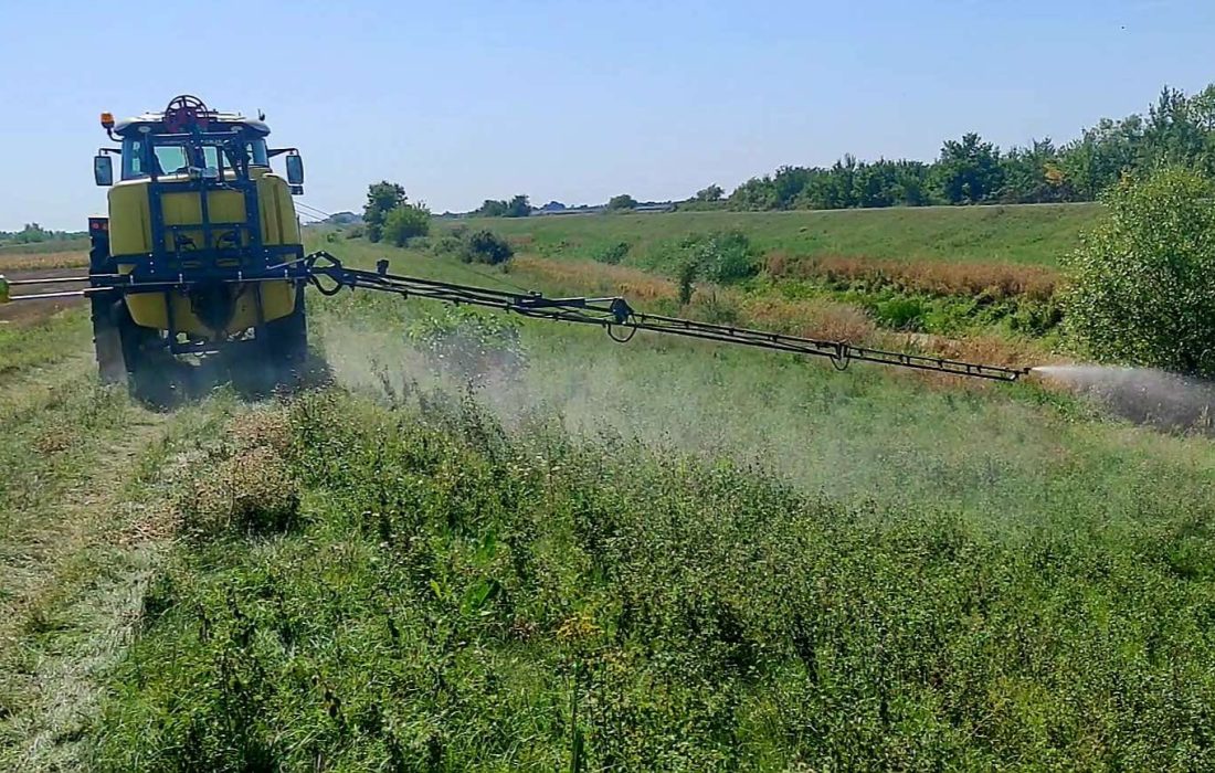 Završeno hemijsko suzbijanje biljne vegetacije na kanalskoj mreži